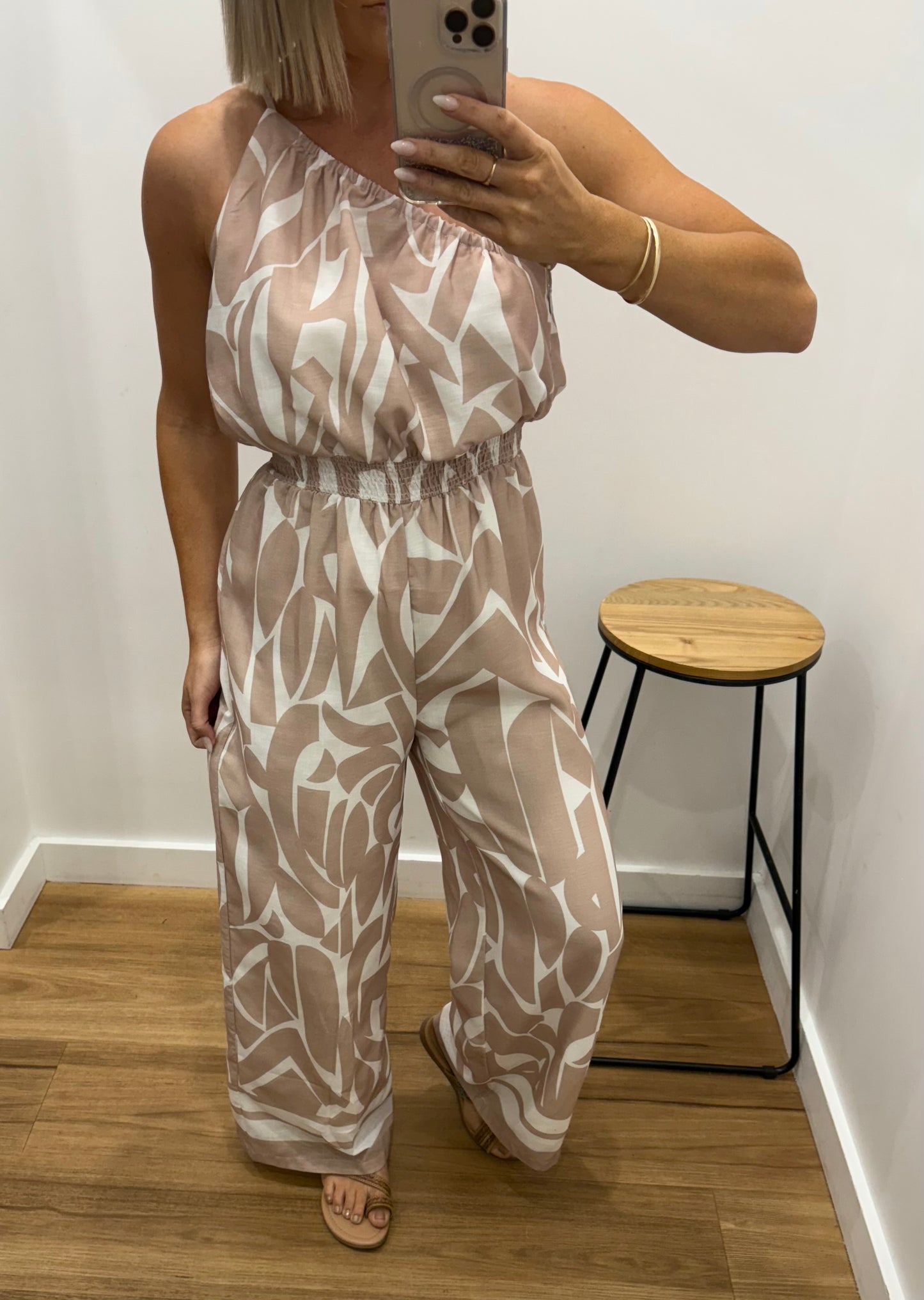 Abella Jumpsuit - Natural