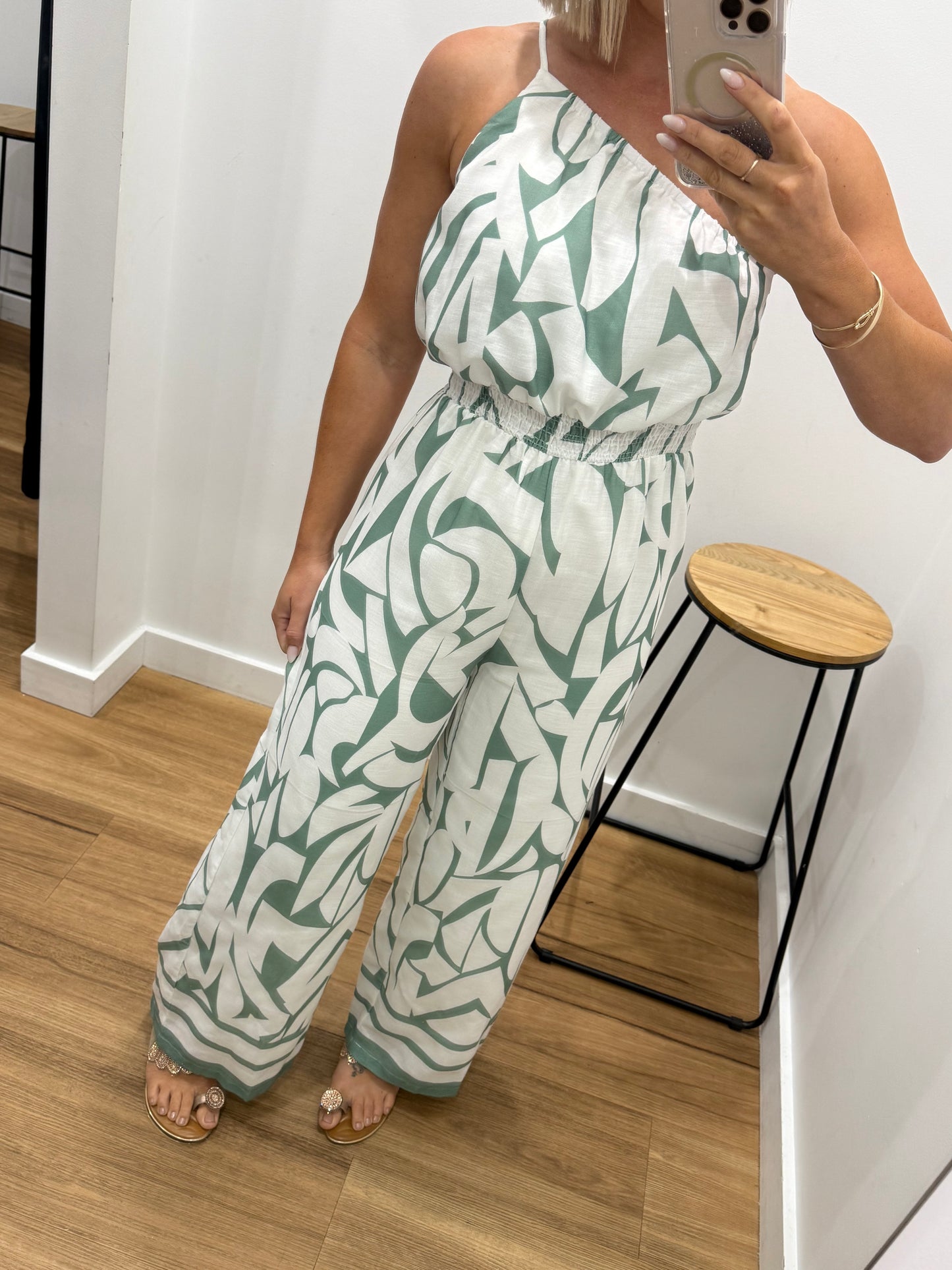 Abella Jumpsuit - Green