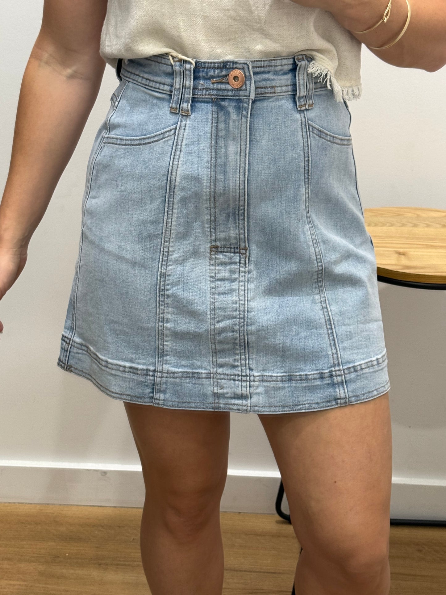 Ivy Denim Skirt