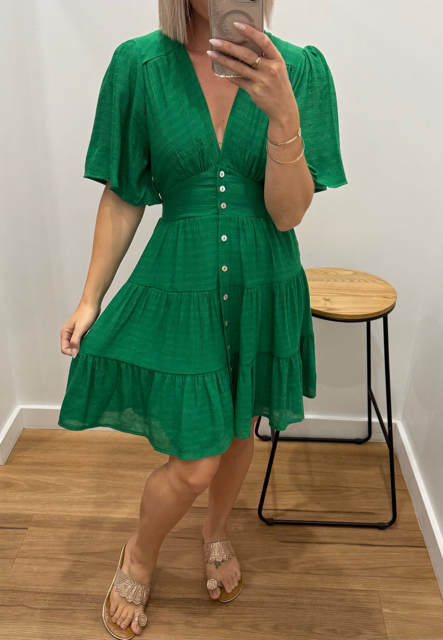 Connie Dress - Green