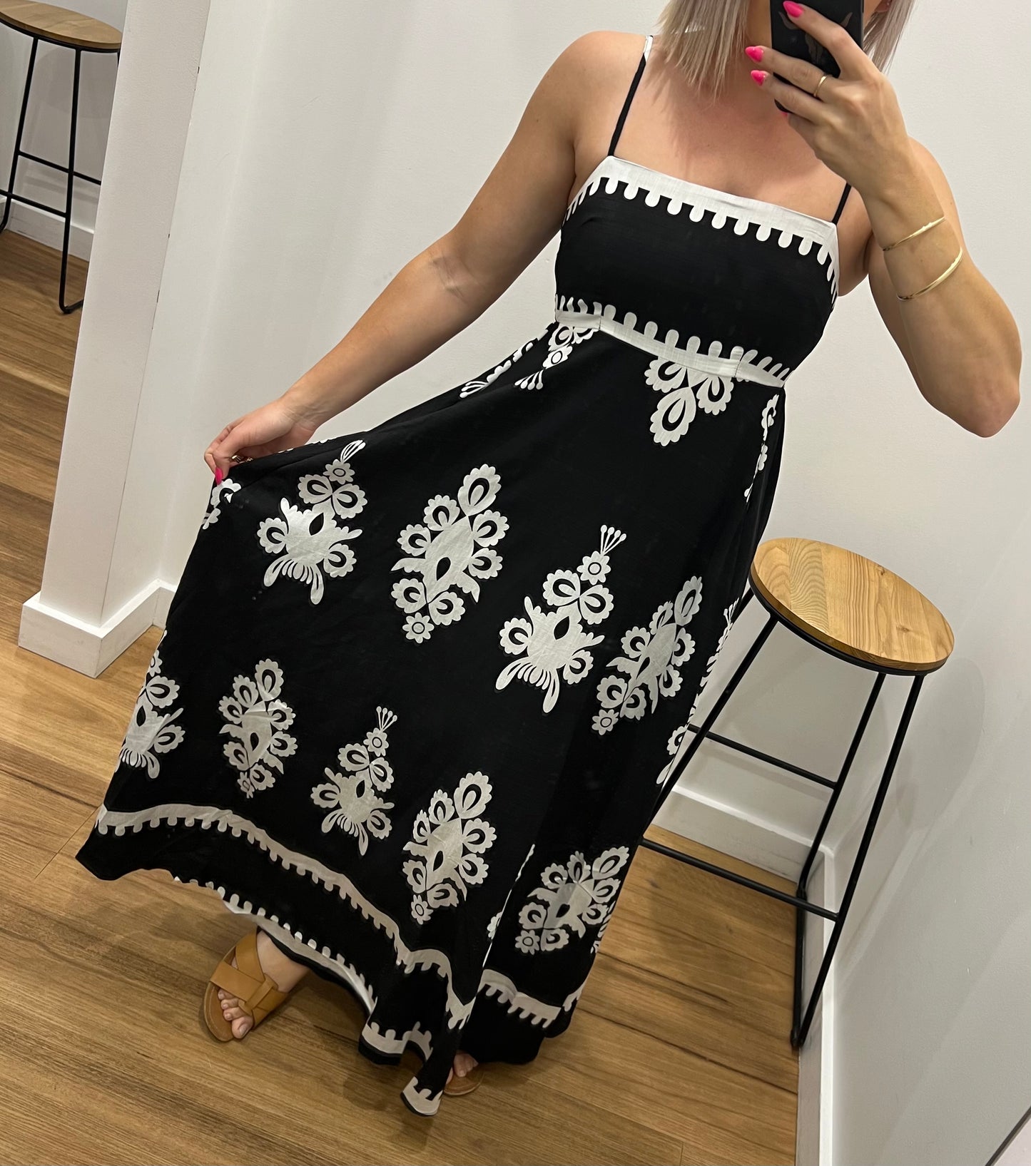 Manly Maxi Dress - Black