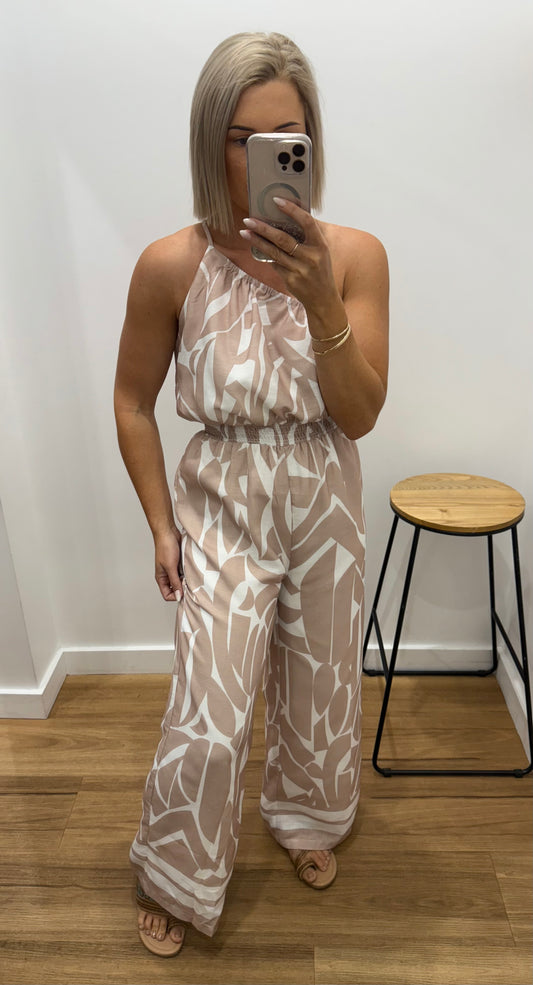 Abella Jumpsuit - Natural