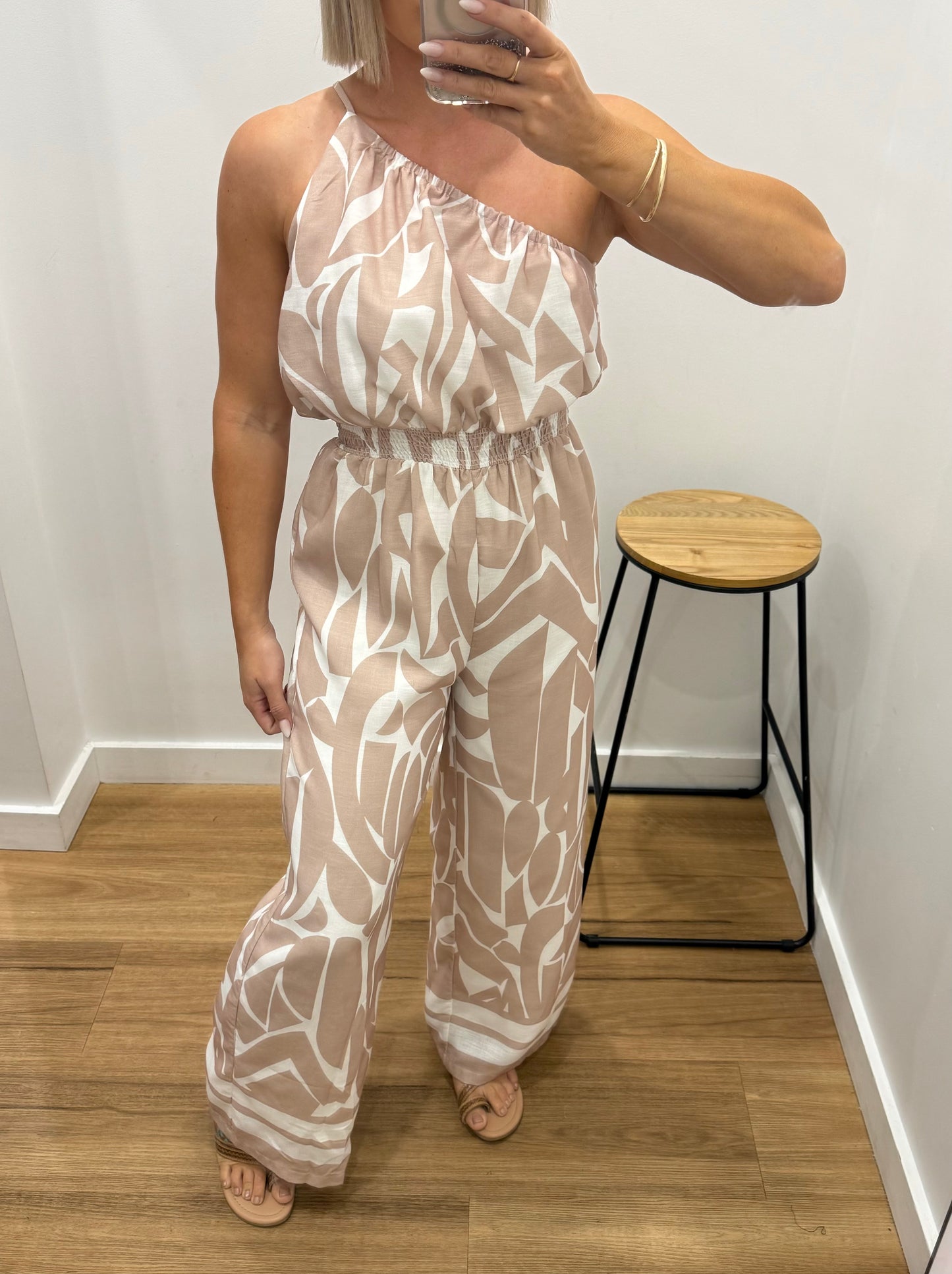 Abella Jumpsuit - Natural