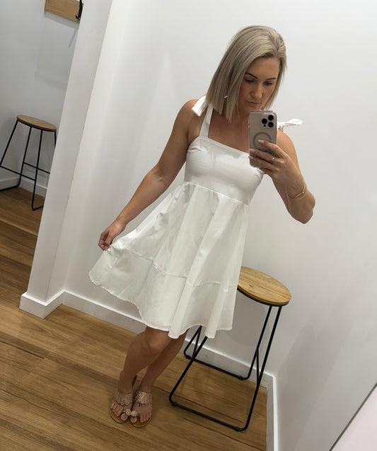 Berri Dress - White